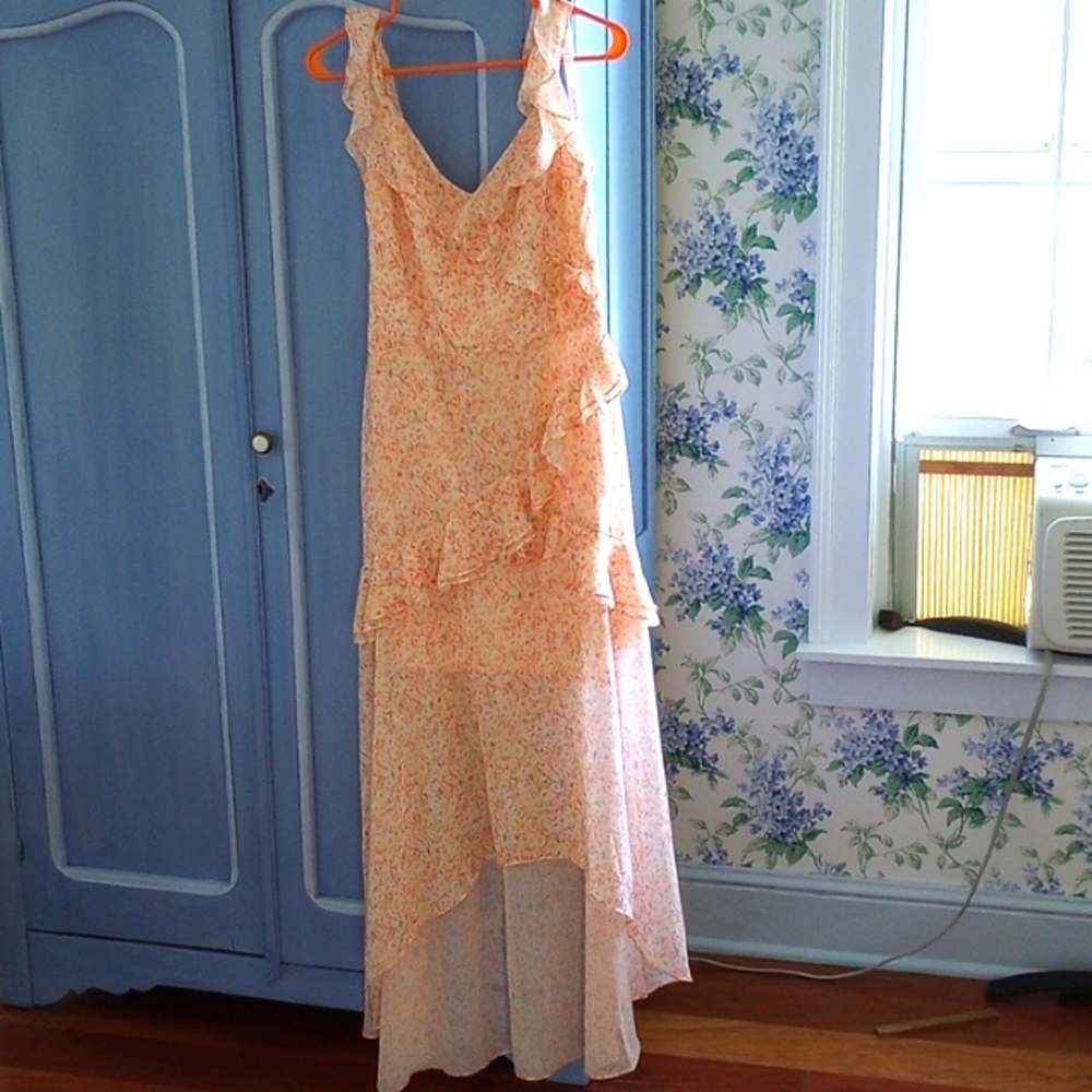 Floral Dress Spring Summer Party Wedding Special Occasion Dress